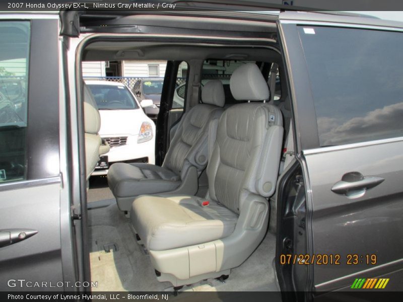 Nimbus Gray Metallic / Gray 2007 Honda Odyssey EX-L