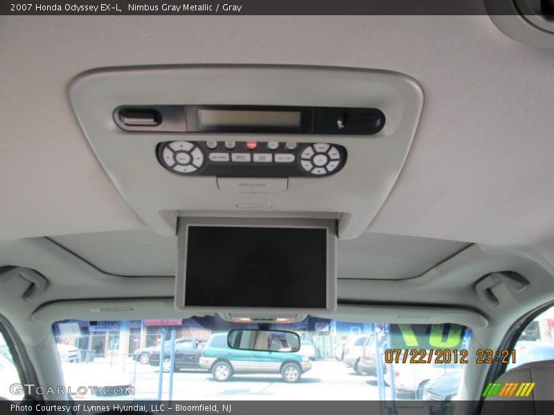 Nimbus Gray Metallic / Gray 2007 Honda Odyssey EX-L