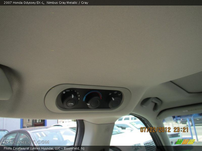 Nimbus Gray Metallic / Gray 2007 Honda Odyssey EX-L