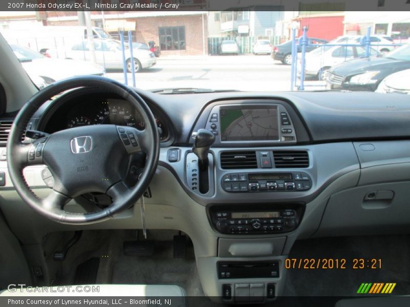 Nimbus Gray Metallic / Gray 2007 Honda Odyssey EX-L
