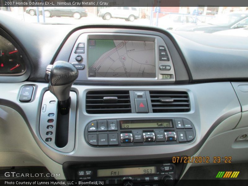 Nimbus Gray Metallic / Gray 2007 Honda Odyssey EX-L