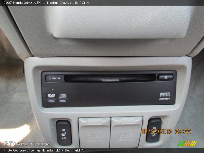 Nimbus Gray Metallic / Gray 2007 Honda Odyssey EX-L