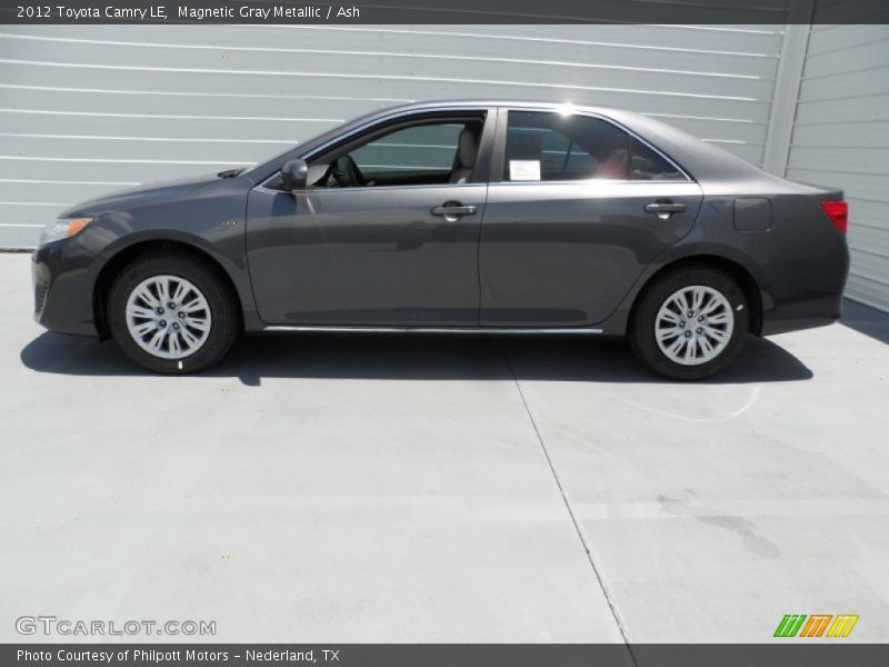 Magnetic Gray Metallic / Ash 2012 Toyota Camry LE