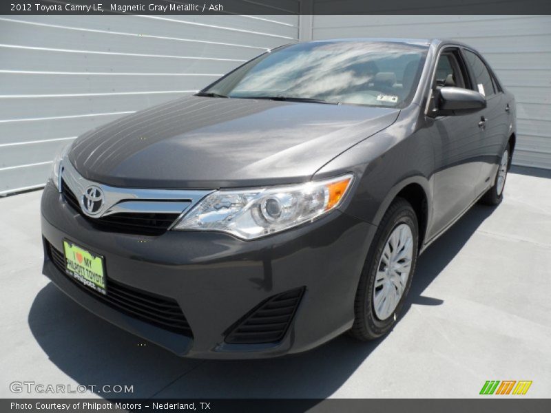 Magnetic Gray Metallic / Ash 2012 Toyota Camry LE
