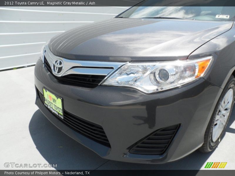 Magnetic Gray Metallic / Ash 2012 Toyota Camry LE