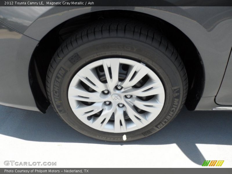Magnetic Gray Metallic / Ash 2012 Toyota Camry LE
