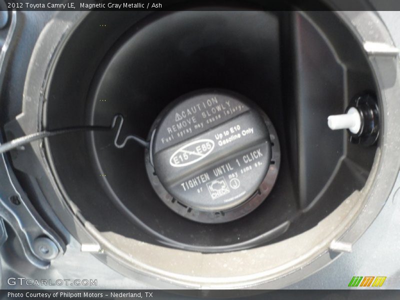 Magnetic Gray Metallic / Ash 2012 Toyota Camry LE