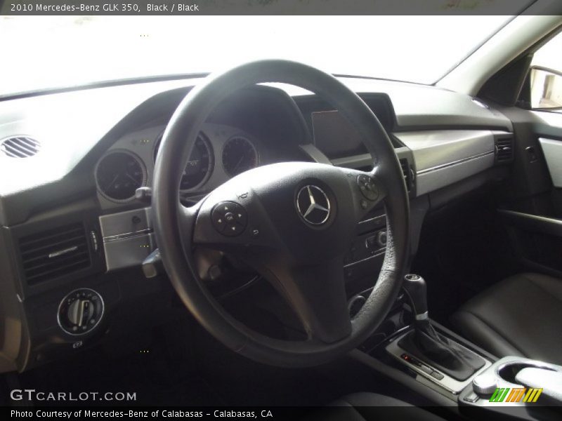 Black / Black 2010 Mercedes-Benz GLK 350
