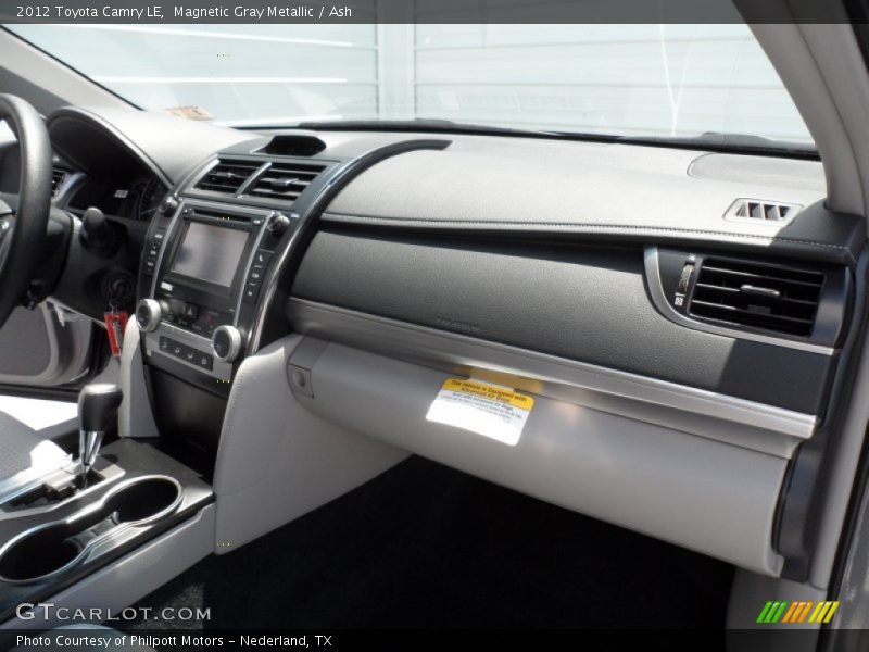 Magnetic Gray Metallic / Ash 2012 Toyota Camry LE