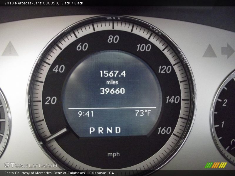 Black / Black 2010 Mercedes-Benz GLK 350