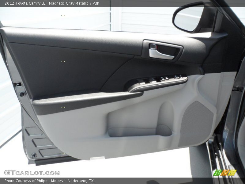 Magnetic Gray Metallic / Ash 2012 Toyota Camry LE