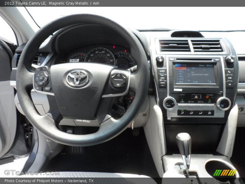 Magnetic Gray Metallic / Ash 2012 Toyota Camry LE
