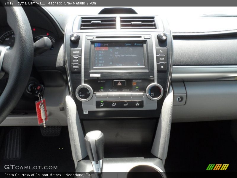 Magnetic Gray Metallic / Ash 2012 Toyota Camry LE