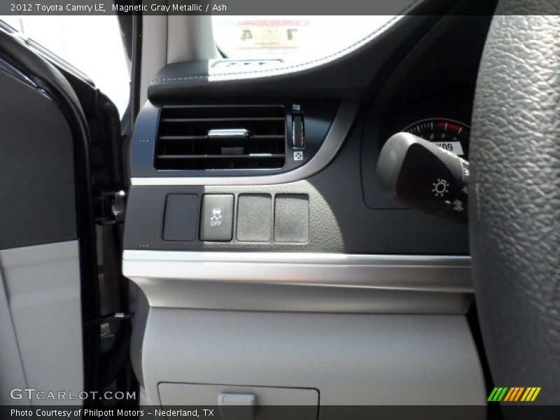 Magnetic Gray Metallic / Ash 2012 Toyota Camry LE