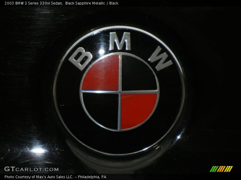 Black Sapphire Metallic / Black 2003 BMW 3 Series 330xi Sedan