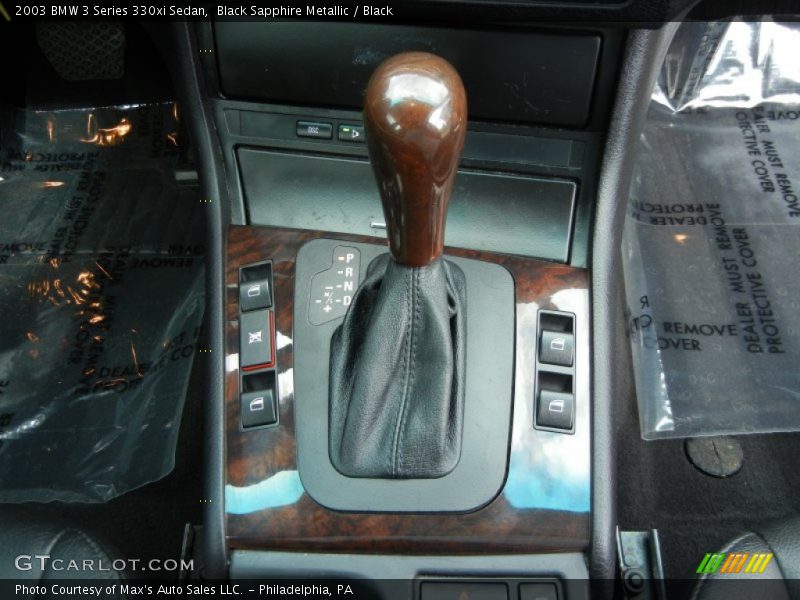 Black Sapphire Metallic / Black 2003 BMW 3 Series 330xi Sedan