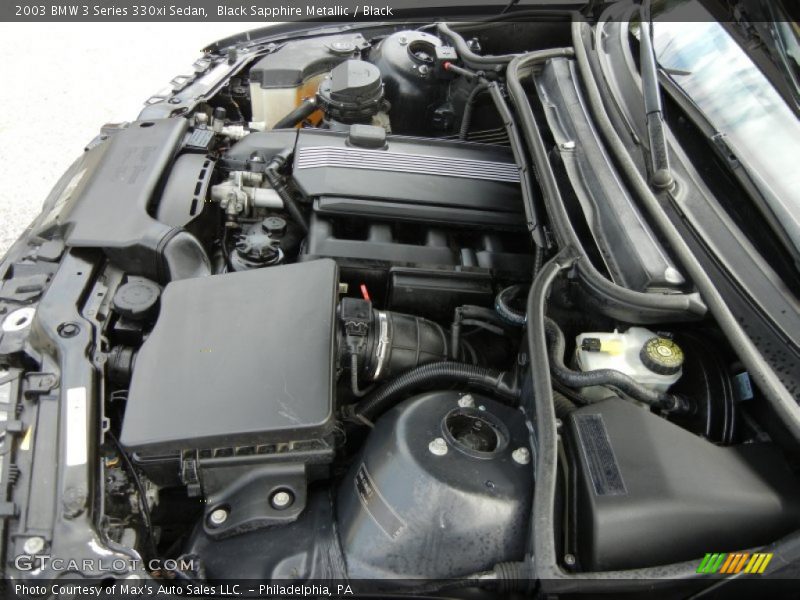 Black Sapphire Metallic / Black 2003 BMW 3 Series 330xi Sedan