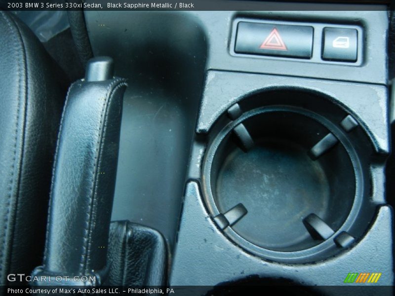 Black Sapphire Metallic / Black 2003 BMW 3 Series 330xi Sedan