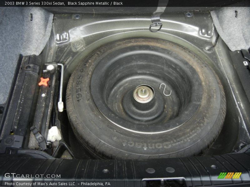 Black Sapphire Metallic / Black 2003 BMW 3 Series 330xi Sedan