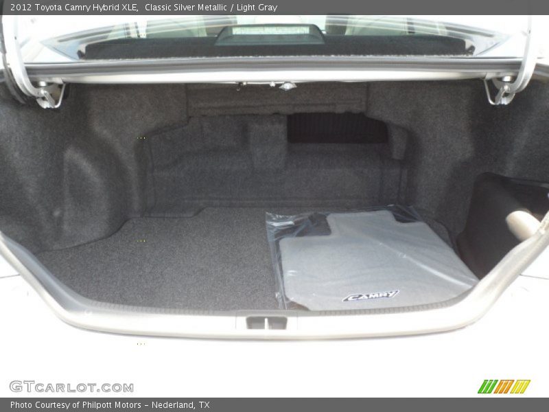 Classic Silver Metallic / Light Gray 2012 Toyota Camry Hybrid XLE