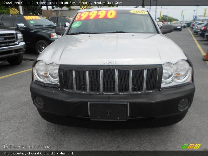 Bright Silver Metallic / Medium Slate Gray 2006 Jeep Grand Cherokee Laredo
