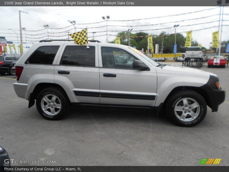 Bright Silver Metallic / Medium Slate Gray 2006 Jeep Grand Cherokee Laredo