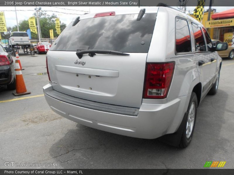 Bright Silver Metallic / Medium Slate Gray 2006 Jeep Grand Cherokee Laredo