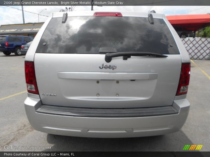 Bright Silver Metallic / Medium Slate Gray 2006 Jeep Grand Cherokee Laredo