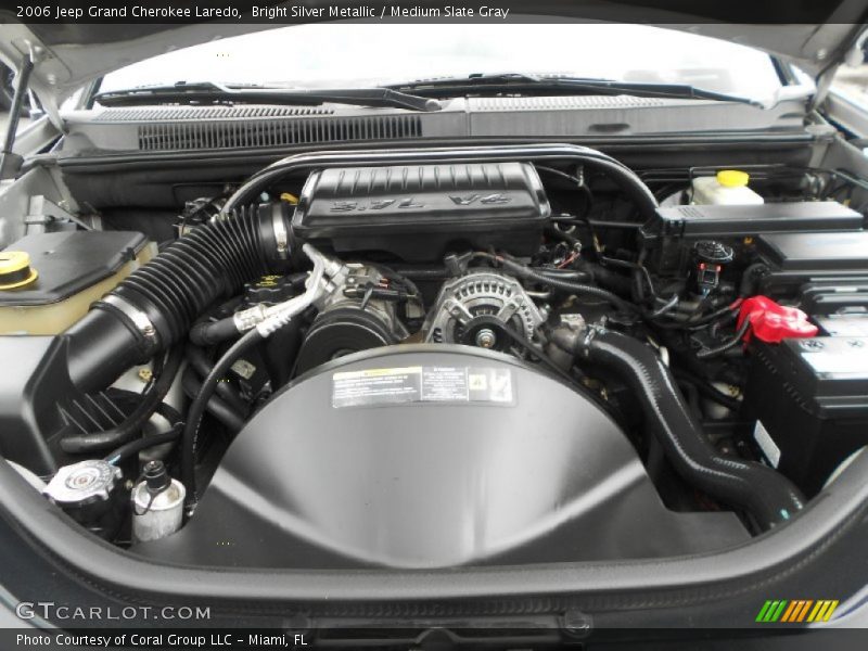 Bright Silver Metallic / Medium Slate Gray 2006 Jeep Grand Cherokee Laredo