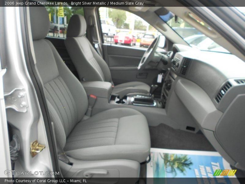 Bright Silver Metallic / Medium Slate Gray 2006 Jeep Grand Cherokee Laredo