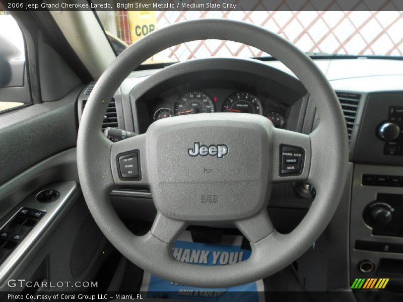 Bright Silver Metallic / Medium Slate Gray 2006 Jeep Grand Cherokee Laredo