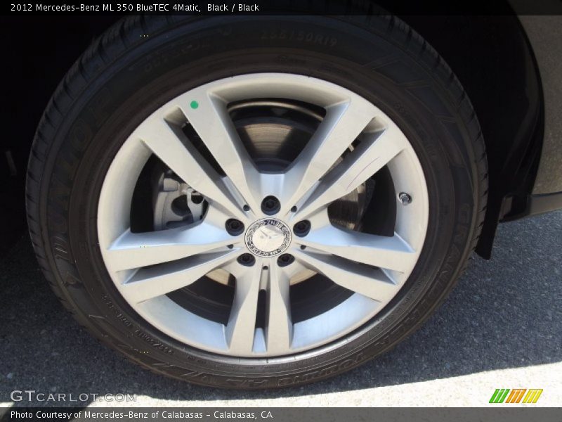 Black / Black 2012 Mercedes-Benz ML 350 BlueTEC 4Matic