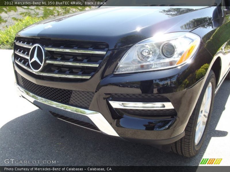 Black / Black 2012 Mercedes-Benz ML 350 BlueTEC 4Matic