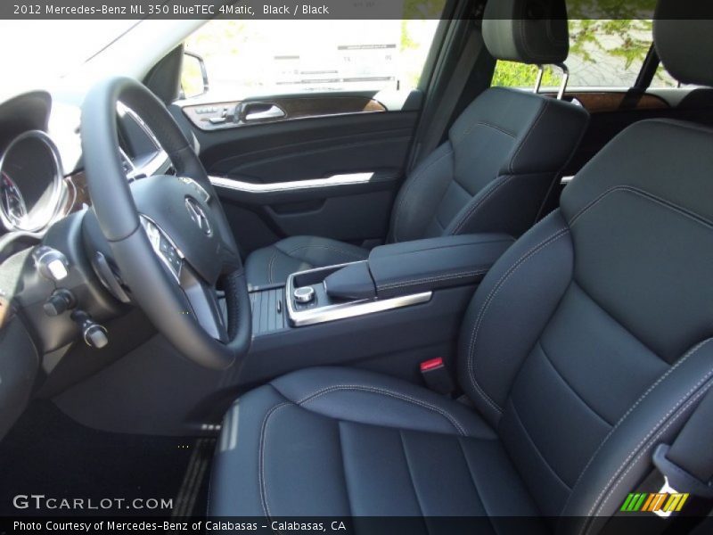 Black / Black 2012 Mercedes-Benz ML 350 BlueTEC 4Matic
