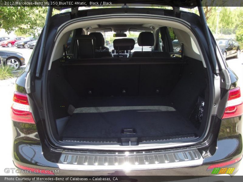 Black / Black 2012 Mercedes-Benz ML 350 BlueTEC 4Matic