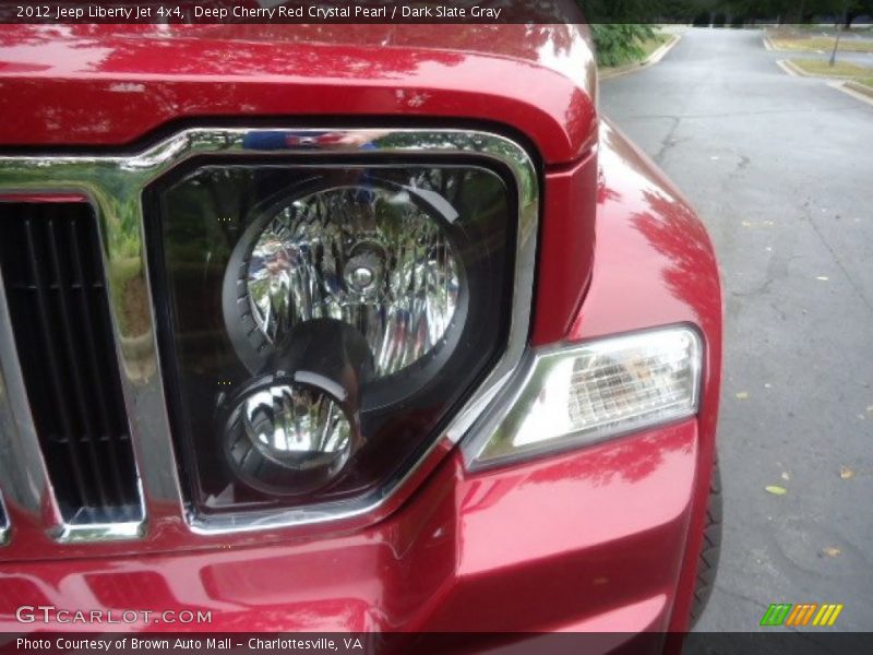 Deep Cherry Red Crystal Pearl / Dark Slate Gray 2012 Jeep Liberty Jet 4x4