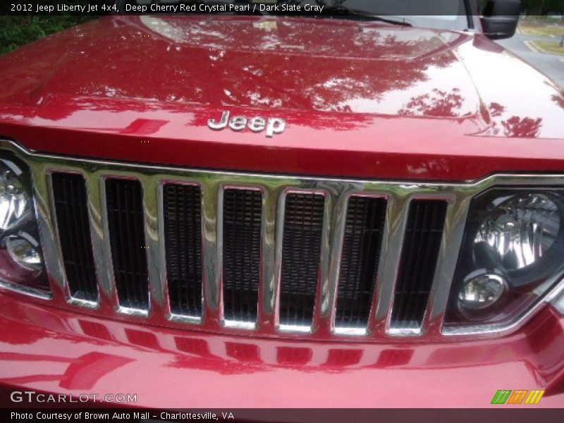 Deep Cherry Red Crystal Pearl / Dark Slate Gray 2012 Jeep Liberty Jet 4x4
