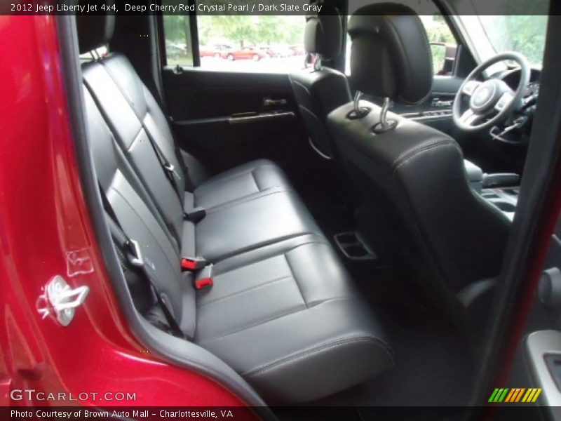 Deep Cherry Red Crystal Pearl / Dark Slate Gray 2012 Jeep Liberty Jet 4x4