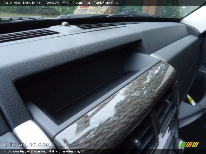 Deep Cherry Red Crystal Pearl / Dark Slate Gray 2012 Jeep Liberty Jet 4x4