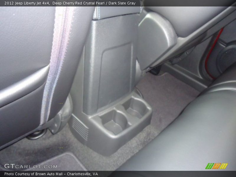 Deep Cherry Red Crystal Pearl / Dark Slate Gray 2012 Jeep Liberty Jet 4x4