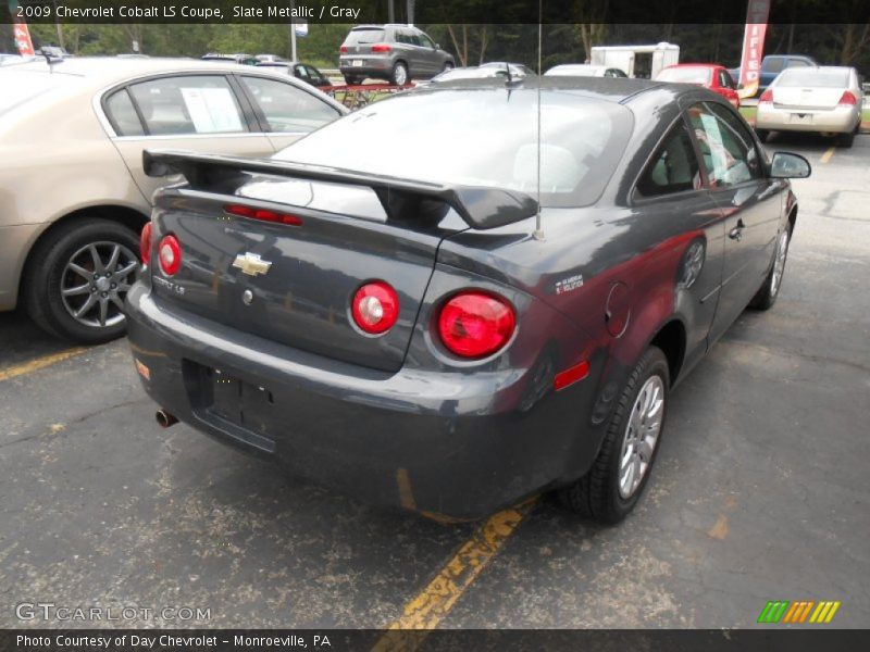 Slate Metallic / Gray 2009 Chevrolet Cobalt LS Coupe
