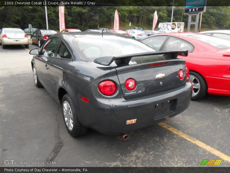 Slate Metallic / Gray 2009 Chevrolet Cobalt LS Coupe