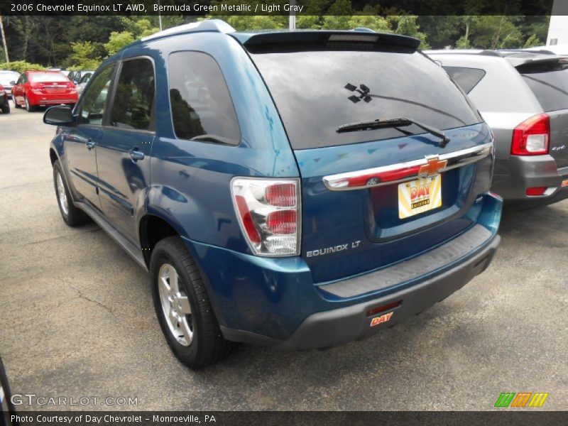 Bermuda Green Metallic / Light Gray 2006 Chevrolet Equinox LT AWD