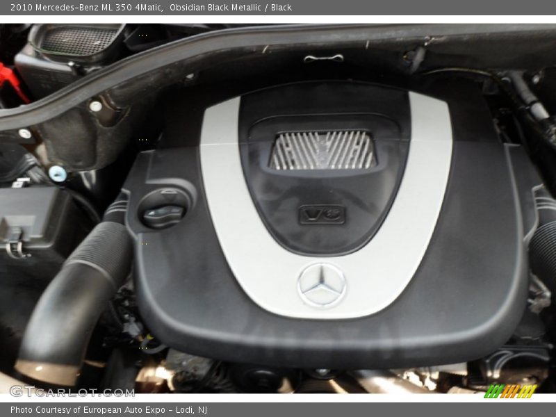 Obsidian Black Metallic / Black 2010 Mercedes-Benz ML 350 4Matic