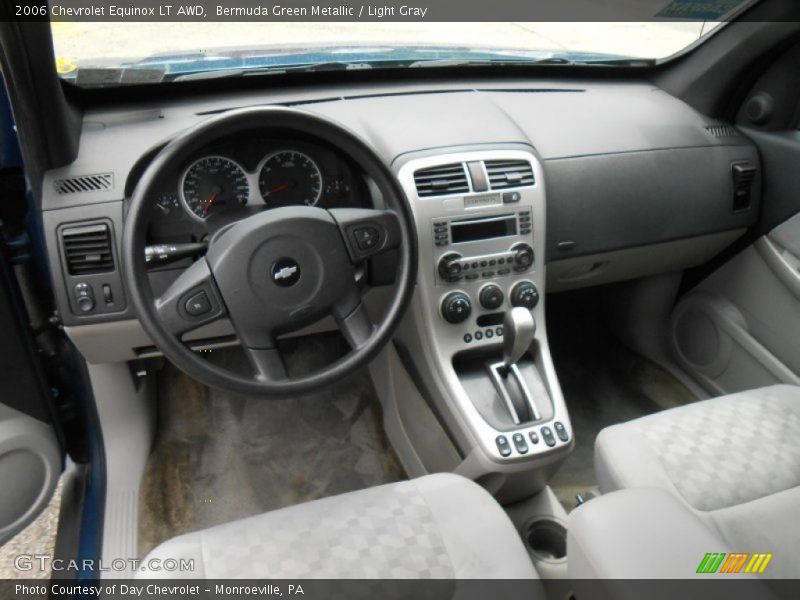 Bermuda Green Metallic / Light Gray 2006 Chevrolet Equinox LT AWD