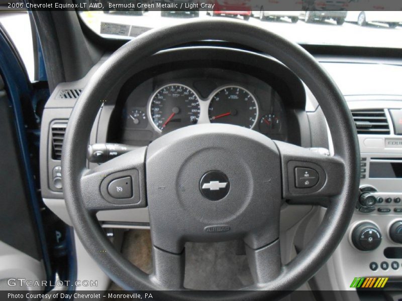 Bermuda Green Metallic / Light Gray 2006 Chevrolet Equinox LT AWD