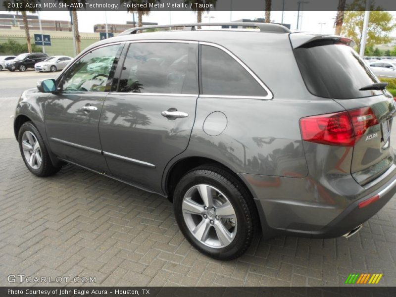 Polished Metal Metallic / Taupe 2012 Acura MDX SH-AWD Technology
