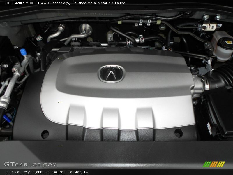 Polished Metal Metallic / Taupe 2012 Acura MDX SH-AWD Technology