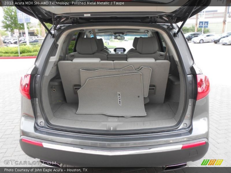 Polished Metal Metallic / Taupe 2012 Acura MDX SH-AWD Technology