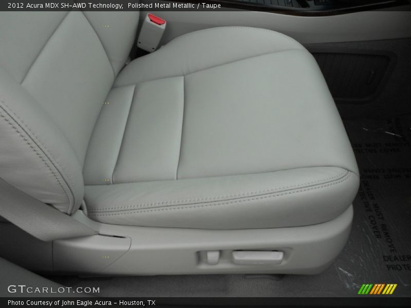 Polished Metal Metallic / Taupe 2012 Acura MDX SH-AWD Technology